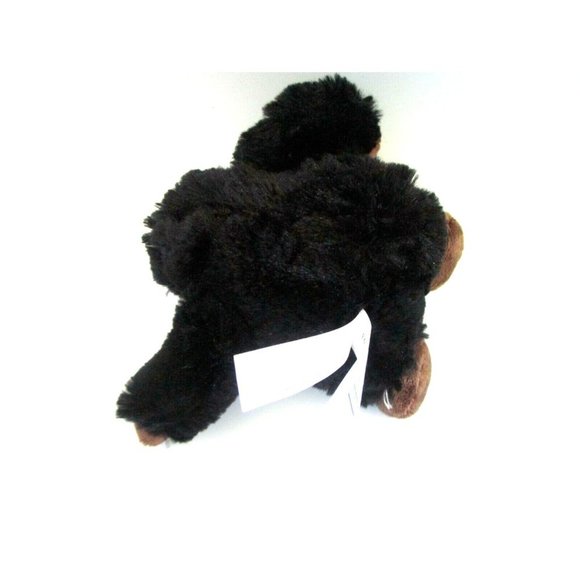 Black Gorilla Plush Toy - Heart in Hand Love/Valentine Gift - 4" Unbranded Lovey - Picture 3 of 5